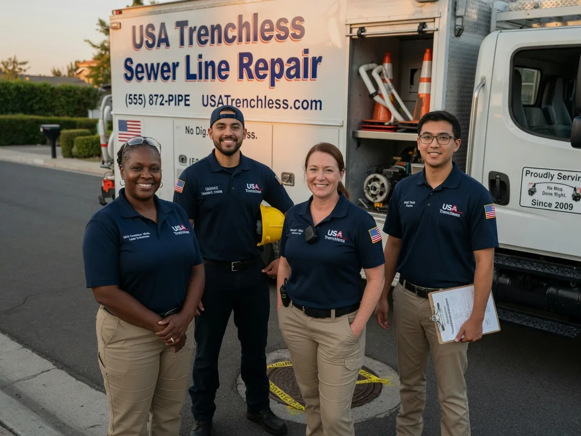 Sewer Line Repair company in Hinton, OK